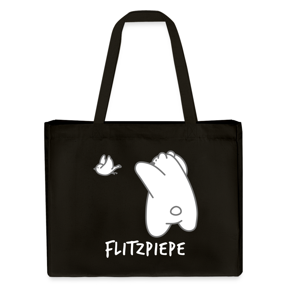 Flitzpiepe - Shopping Bag - Schwarz