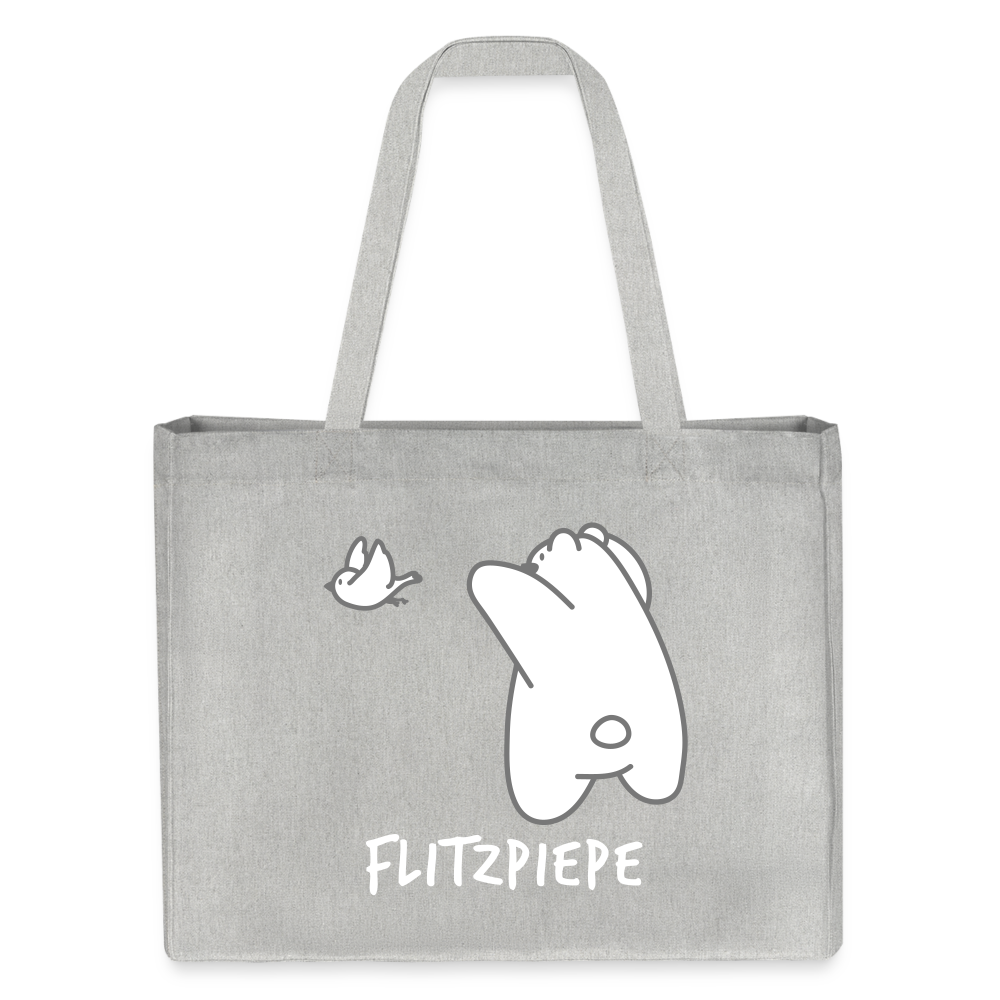 Flitzpiepe - Shopping Bag - Grau meliert