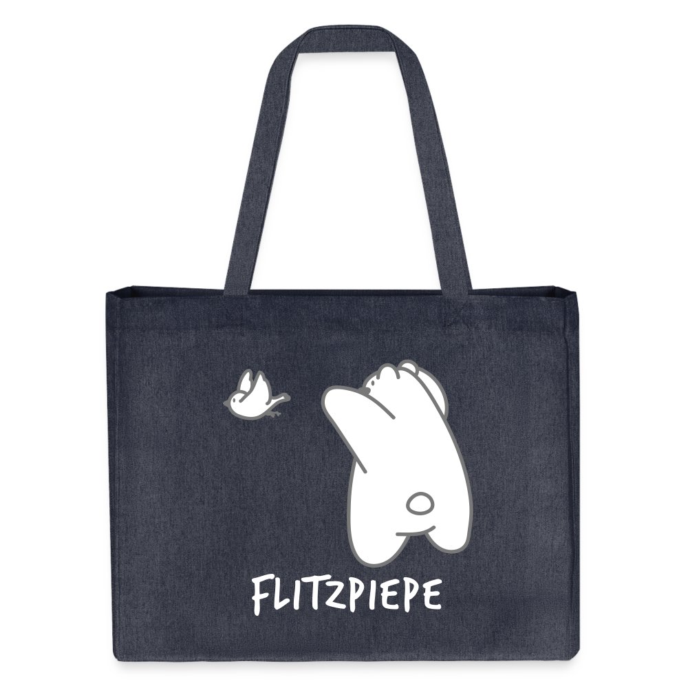 Flitzpiepe - Shopping Bag - midnight Blue