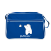 Flitzpiepe - Retro Tasche - Blau/Weiß