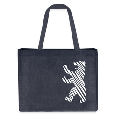 Berliner Bär im Netz - weiß - Shopping Bag