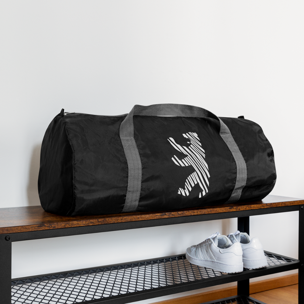 Berliner Bär im Netz - weiß - Sporttasche - Schwarz