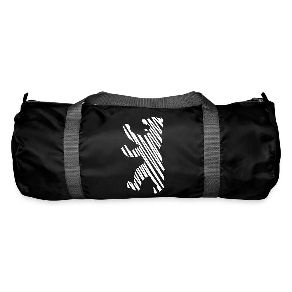 Berliner Bär im Netz - weiß - Sporttasche - Schwarz