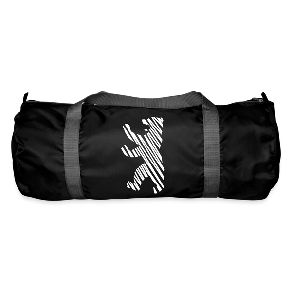 Berliner Bär im Netz - weiß - Sporttasche - Schwarz