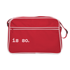 Is So  - Retro Tasche - Rot/Weiß