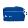 Is So  - Retro Tasche - Blau/Weiß
