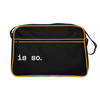 Is So  - Retro Tasche - Schwarz/Gold