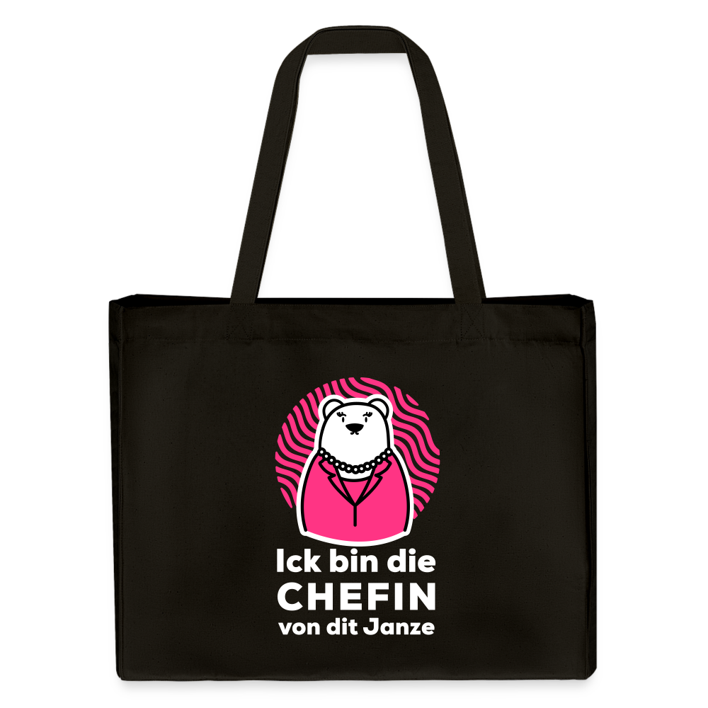 Chefin - Shopping Bag - Schwarz