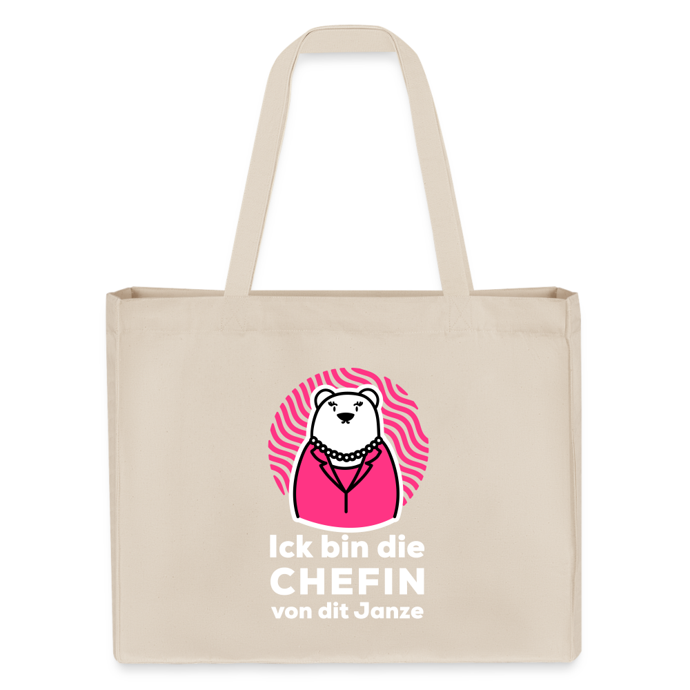 Chefin - Shopping Bag - Naturweiß