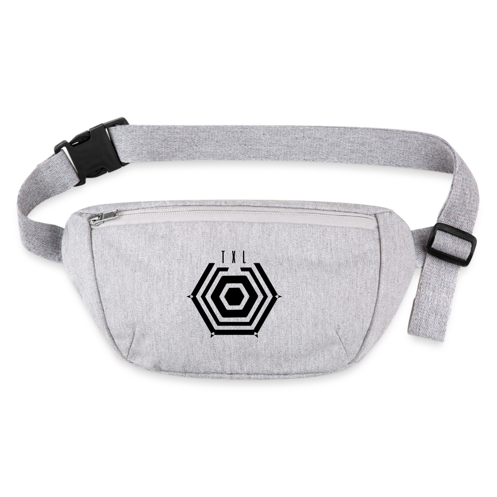 Tegel TXL Umrisse - Recycelte Gürteltasche - Grau meliert