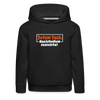 Juten Tach, Backfeifenjesichta! - Kinder Premium Hoodie - Schwarz