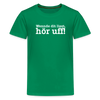 Wenn de dit liest, hör uf! - Teenager Premium T-Shirt - Kelly Green