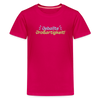 Jeballte Jroßartigkeit! - Teenager Premium T-Shirt - dunkles Pink