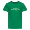 Jeballte Jroßartigkeit! - Teenager Premium T-Shirt - Kelly Green