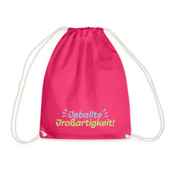 Jeballte Jroßartigkeit! - Turnbeutel