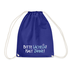 Bitte lächeln! Hast Zähne! - Turnbeutel