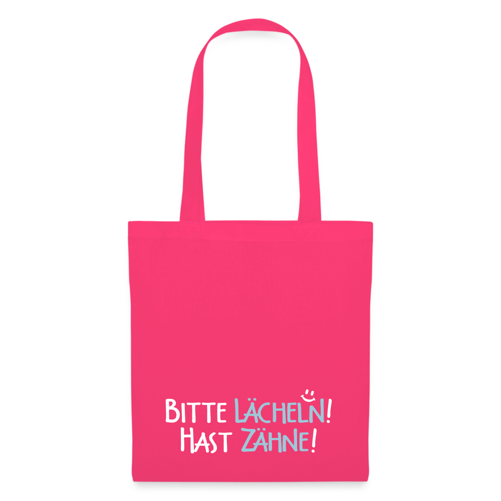 Bitte lächeln! Hast Zähne! - Stoffbeutel - Azalea