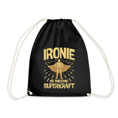 Ironie is meene Superkraft! - Turnbeutel