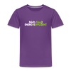 Nich faul! Energieeffizient! - Kinder Premium T-Shirt - Lila