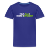 Nich faul! Energieeffizient! - Teenager Premium T-Shirt - Königsblau