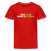 Nich faul! Energieeffizient! - Teenager Premium T-Shirt - Rot