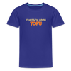 Quatsch keen Tofu! - Teenager Premium T-Shirt - Königsblau