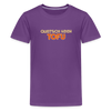 Quatsch keen Tofu! - Teenager Premium T-Shirt - Lila