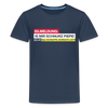 Eilmeldung: Is mir Schnurz Piepe! - Teenager Premium T-Shirt - Navy