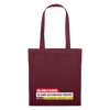 Eilmeldung: Is mir Schnurz Piepe! - Stoffbeutel - Burgunderrot