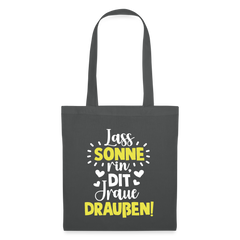 Lass Sonne rin, dit Jraue draußen! - Stoffbeutel