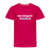 Mein biologischer Hund. - Kinder Premium T-Shirt - dunkles Pink