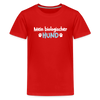 Mein biologischer Hund. - Teenager Premium T-Shirt - Rot