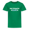 Mein biologischer Hund. - Teenager Premium T-Shirt - Kelly Green