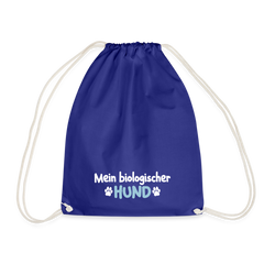 Mein biologischer Hund. - Turnbeutel