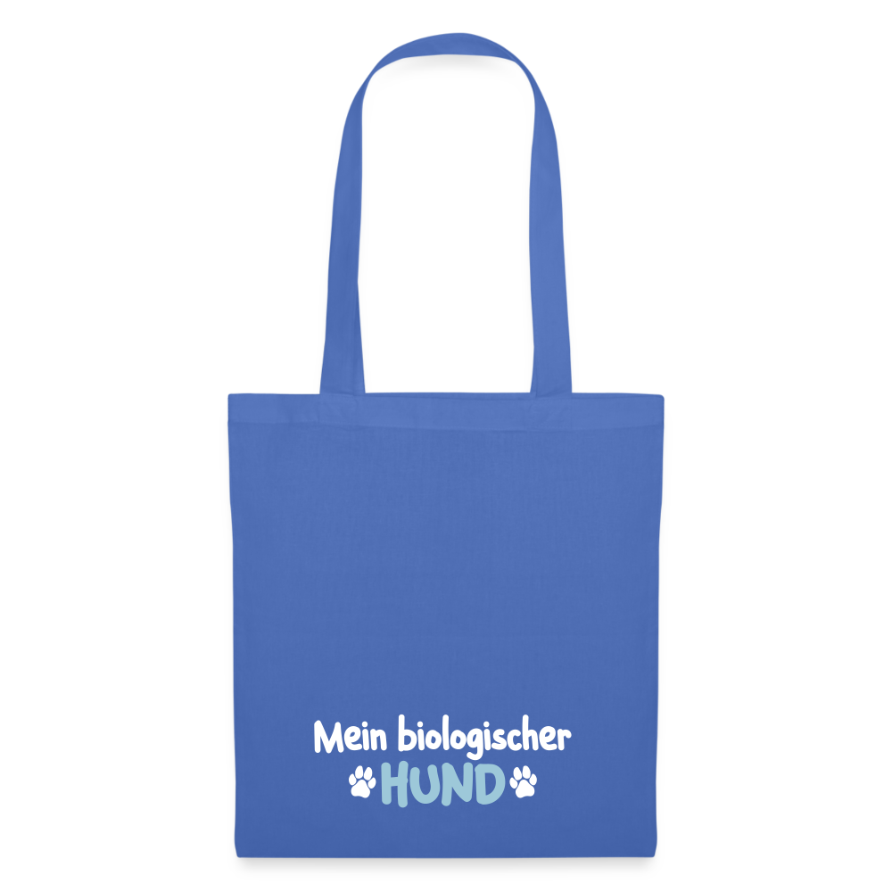 Mein biologischer Hund. - Stoffbeutel - Hellblau