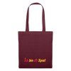 Ick bin dit Spiel! - Stoffbeutel - Burgunderrot