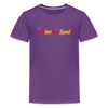 Ick bin dit Spiel! - Teenager Premium T-Shirt - Lila