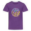 In Form! Rund is 'ne Form! - Teenager Premium T-Shirt - Lila