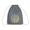In Form! Rund is 'ne Form! - Turnbeutel - Grau
