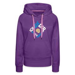 Ick seh' dir. Dit is'n Problem. - Frauen Premium Hoodie