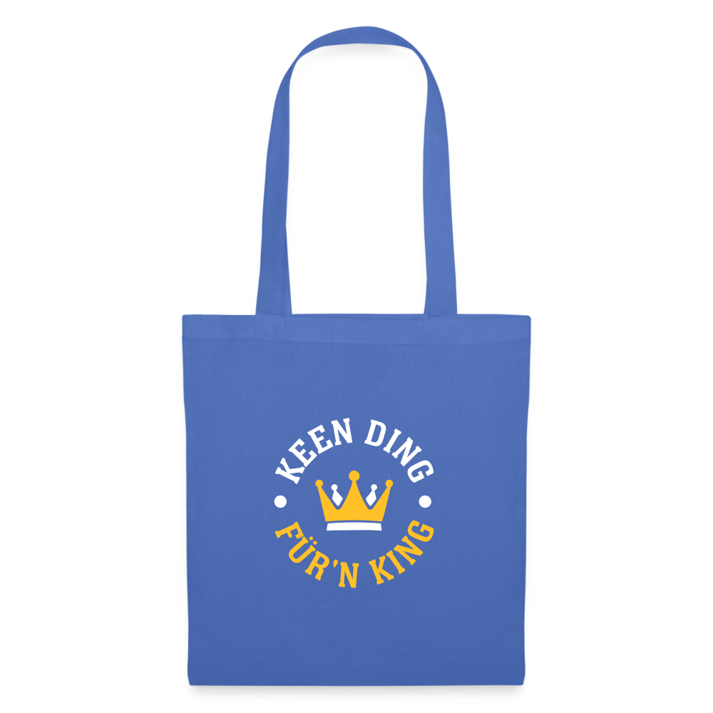 Keen Ding für'n King - Stoffbeutel - Hellblau
