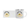 Keen Ding für'n King - Emaille Tasse - weiß