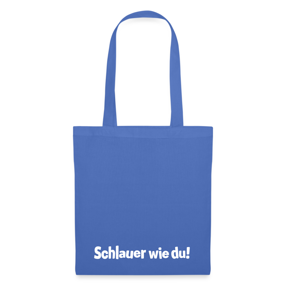 Schlauer wie du! - Stoffbeutel - Hellblau