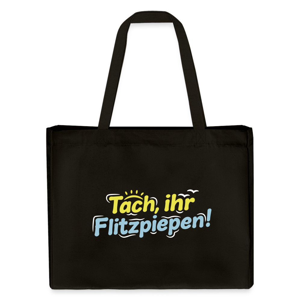 Tach, ihr Flitzpiepen! - Shopping Bag - Schwarz
