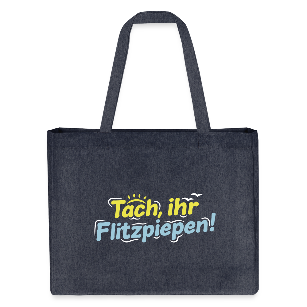 Tach, ihr Flitzpiepen! - Shopping Bag - midnight Blue
