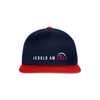 Jeduld am Ende - Snapback Cap - Navy/Rot