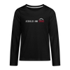 Jeduld am Ende - Teenager Langarmshirt - Schwarz