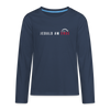 Jeduld am Ende - Teenager Langarmshirt - Navy