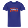 Schwitz'n is wenn Speck flennt - Teenager Premium T-Shirt - Königsblau