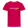 Entspannungsprofi - Teenager Premium T-Shirt - dunkles Pink